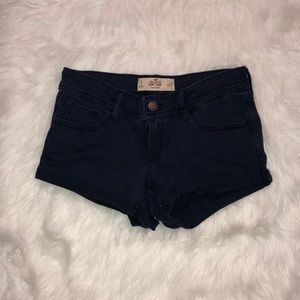 Navy blue Hollister shorts